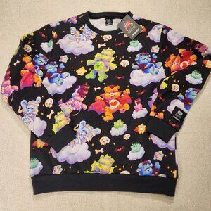 Cakeworthy Care Bears x Universal Monsters Unisex Crewneck Sweatshirt Size M NEW